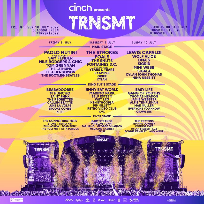WIN: VIP weekend access to cinch Presents TRNSMT Festival