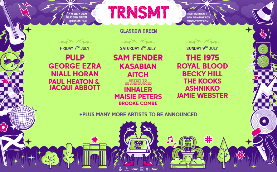 TRNSMT Festival announces 2023 lineup with headliners